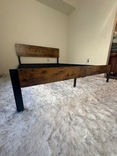 Rustic brown bed for sale  Los Angeles