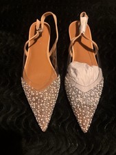 Beige perspex diamante for sale  OLDBURY