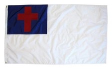 Christian flag 3x5 for sale  Lancaster