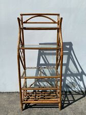 Rattan bookcase wicker for sale  Santa Ana