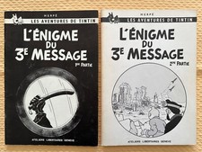 Pastiche hergé tintin d'occasion  La Verrie