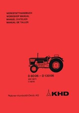 Werkstatthandbuch deutz d8006 gebraucht kaufen  Bad Hersfeld