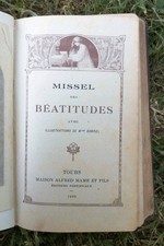Missel béatitudes illustratio d'occasion  Clermont-en-Argonne