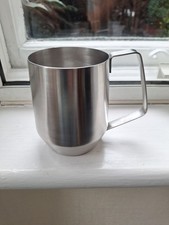 Stainless steel mug for sale  BURTON-ON-TRENT
