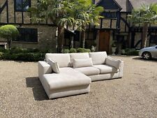 Beige sofa club for sale  REDHILL