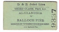 Railway tickets scotland d'occasion  Expédié en Belgium