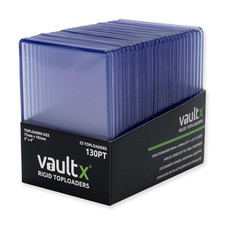 Vault toploaders 130pt for sale  OLDHAM