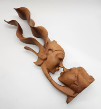 Teakholz holzfigur skulptur gebraucht kaufen  Hamm, Sieg