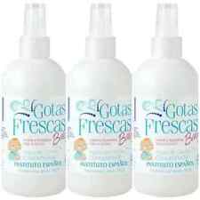  3 X 250 ml - GOTAS FRESCAS BABY COLOGNE AGUA DE COLONIA por INSTITUTI ESPAÑOL comprar usado  Enviando para Brazil