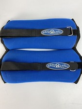 Lote de 2 pesos de tornozelo Back2Life Pain Therapy 5 libras (2,5 lb cada) comprar usado  Enviando para Brazil