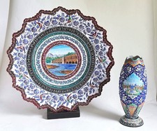 Vintage persian minakari for sale  GLASGOW