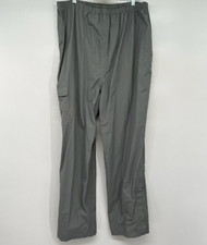 Calça corta-vento STEARNS Dry Wear XL cinza 100% nylon malha forrada bolso de carga comprar usado  Enviando para Brazil