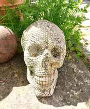 Totenkopf deko gartendeko gebraucht kaufen  Hannover