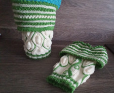 Handgestrickge loferl wadenwä gebraucht kaufen  Kleinwallstadt