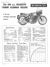 1961 velocette venom for sale  SIDCUP