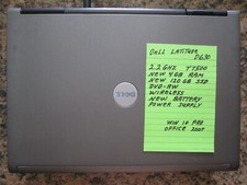 Notebook Dell D630 2.2 GHz 4 GB de RAM NOVO 120GB SSD HD WIn 10 PRO OFFICE 2007, usado comprar usado  Enviando para Brazil
