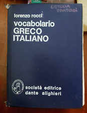 vocabolario greco rocci usato  Montecatini Terme