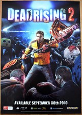 Dead Rising 2 RARO PS3 XBOX 360 59cm x 84cm pôster promocional #2 comprar usado  Enviando para Brazil