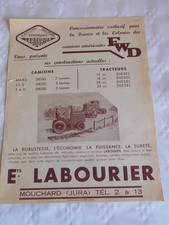 Brochure ancienne tracteur d'occasion  Bais