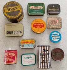 Vintage collectable tins for sale  BRIXHAM