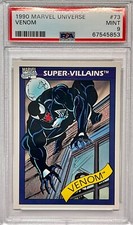 Usado, 1990 Impel Marvel Universe Venom #73 Rookie Card RC PSA 9 PERFEITO ESTADO *RECÉM CLASSIFICADO* comprar usado Usado, 1990 Impel Marvel Universe Venom #73 Rookie Card RC PSA 9 PERFEITO ESTADO *RECÉM CLASSIFICADO* comprar usado  Enviando para Brazil