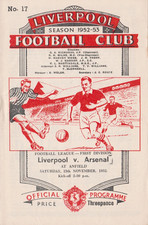 Football programme liverpool for sale  WAKEFIELD
