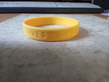Genuine livestrong wristband for sale  WELLINGBOROUGH