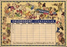 Stundenplan reklame chlorodont gebraucht kaufen  Berlin