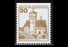 Usado, B&S  30 (Pf) - Mi. 914 C OBEN GESCHNITTEN ** POSTFRISCH - Burg Ludwigstein comprar usado  Enviando para Brazil