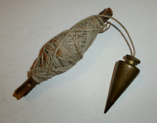 Vintage brass plumb for sale  Shipping to Ireland