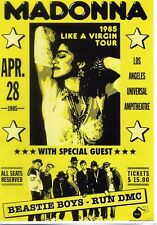 Madonna 1985 concert for sale  LONDON