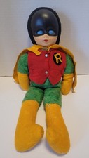 Boneca de Pelúcia Batman Robin Super RARA Brinquedo Vintage Anos 60  comprar usado  Enviando para Brazil