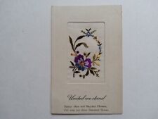 Vintage embroidered silk for sale  CARNFORTH