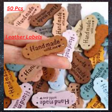 Leather labels handmade for sale  CHELMSFORD