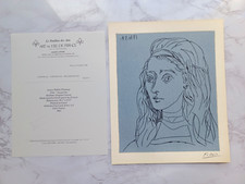 Picasso linocut jacqueline for sale  Homestead