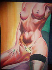 Dessin original pin d'occasion  Paris XIII