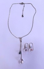 Parure swarovski pendentif d'occasion  Étables-sur-Mer