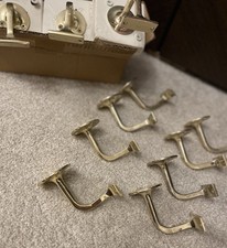 Handrail brackets brass for sale  KNUTSFORD