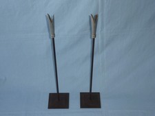 Candlestick holders pair for sale  WESTON-SUPER-MARE