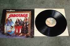 BLACK SABBATH SABOTAGE RECORD VINYL LP ALBUM ORIGINAL 1975 OZZY OSBOURNE OOP comprar usado  Enviando para Brazil