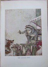Arthur rackham aesop for sale  WHITBY