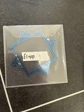 Metal square blue for sale  LEEK