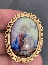 Georgian enamel religious for sale  BRIGHTON