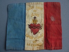 Petit drapeau broderie d'occasion  France