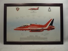 Red arrows framed for sale  STOKE-ON-TRENT