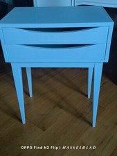 Comodino bianco legno usato  Villamagna