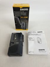 Sanyo dictaphone microcassette for sale  WAKEFIELD