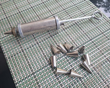 Antike gebäckspritze backspri gebraucht kaufen  Plauen