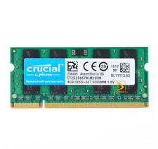 Notebook Crucial 4GB 2Rx8 PC2-5300S DDR2 667Mhz 200 pinos memória RAM 1.8V SODIMM _4GB comprar usado  Enviando para Brazil