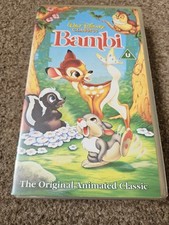 Bambi vhs for sale  DOVER